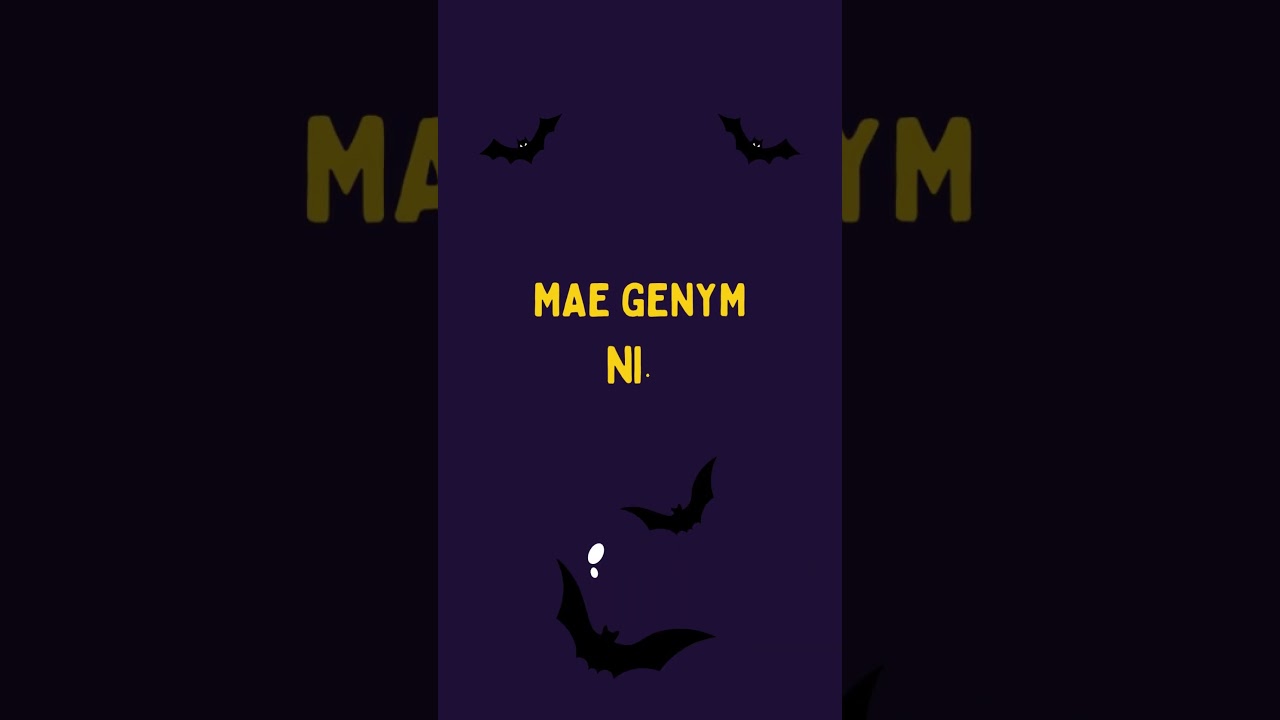 Ydych chi`n dathlu Calan Gaeaf Cymraeg? 