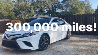 2019 Toyota Camry Se 300,000 Mile Review
