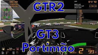 GTR2 race GT3 at Algarve Portimão, starting last controller gamepad