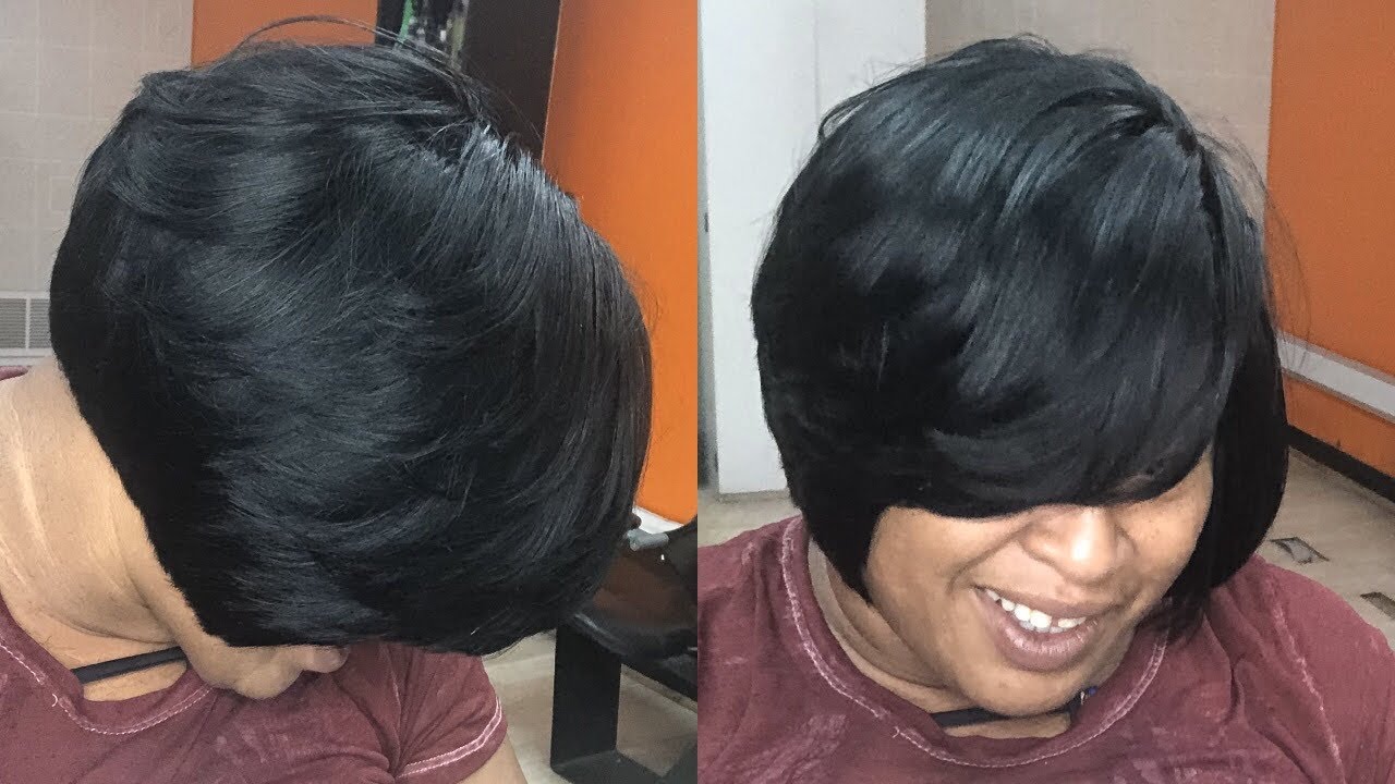 HHR✂️ Ain't she a cutie ❣️Quick Weave Bob. 2 10” Empire Hair & y'all know I  was gonna use this song! | Instagram