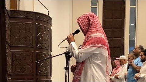 "فواتح الأنفال" بتحبير خاشع ورائع من عشائية القارئ أحمد العبيد | ١٩-١-١٤٤٤