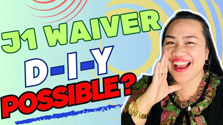 J1 Waiver Application Process | Exceptional Hardship Waiver | How to do it DIY | 2024