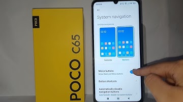 How To Change Back Button Position In Poco C65