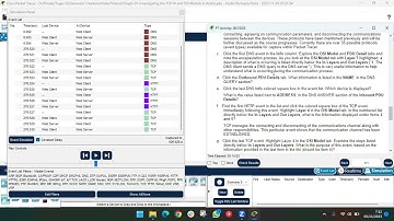 Investigating the TCP/IP and OSI Model in Action Tugas Video 2 Jarkom Universitas Budiluhur