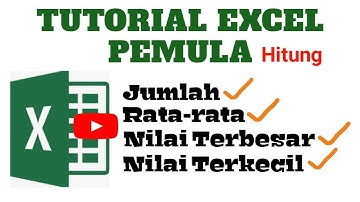 Cara Cepat Hitung Jumlah, Nilai Rata-rata, Nilai Terbesar dan Nilai Terkecil di Excel
