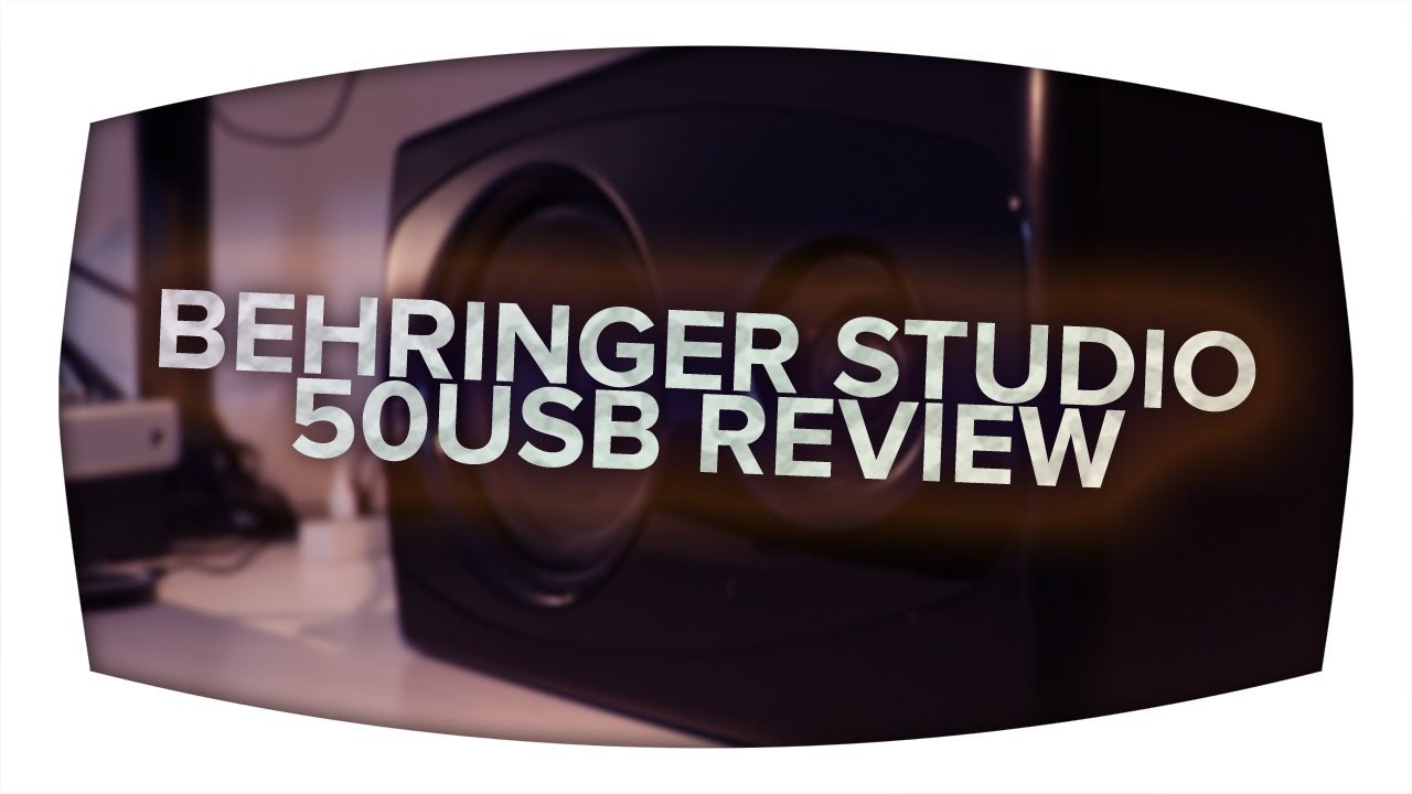 Behringer Studio 50USB - Review - YouTube