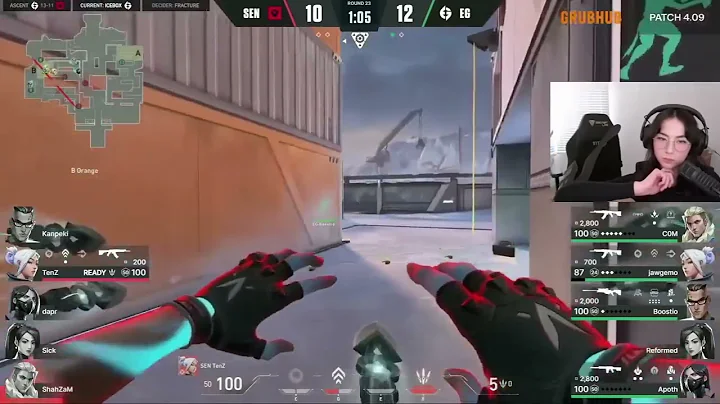 Kyedae reacts to Sentinels 0-2 to Evil Geniuses