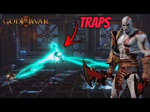 LABYRINTH TRAP IS THE MOST ICONIC TRAP IN THE SERIES | GOW 3 REMASTERED NG+