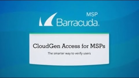 Barracuda Cloud Gen Access | ZTNA