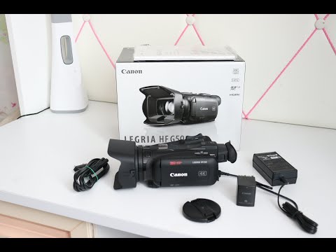 Video: Canon Camcorder: Legria HF 4K At Iba Pang Mga Propesyonal Na Video Camera At Manwal Ng Gumagamit