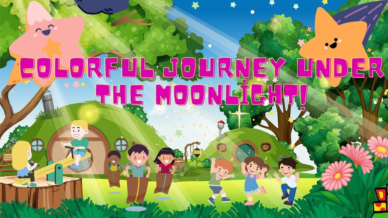 Magical Adventure Song for Kids | Colorful Journey Under the Moonlight!