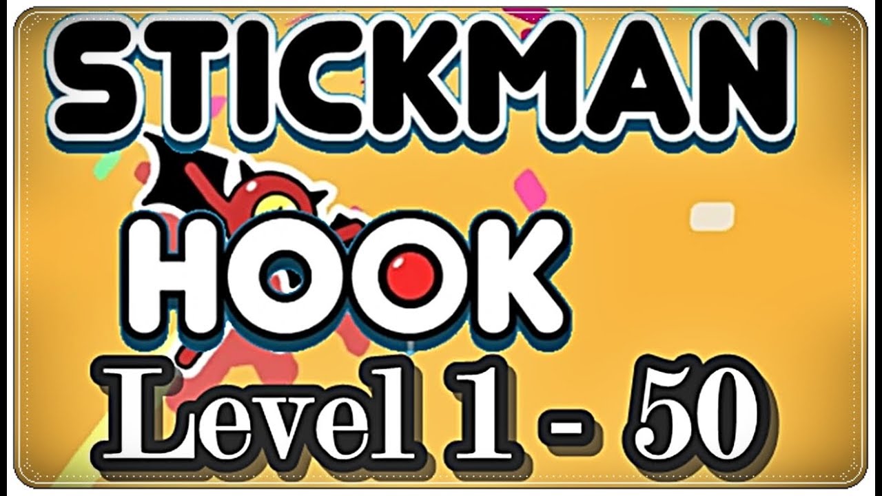 Stickman Hook - Walkthrough Gameplay Part 1 Discover Stickman Hook