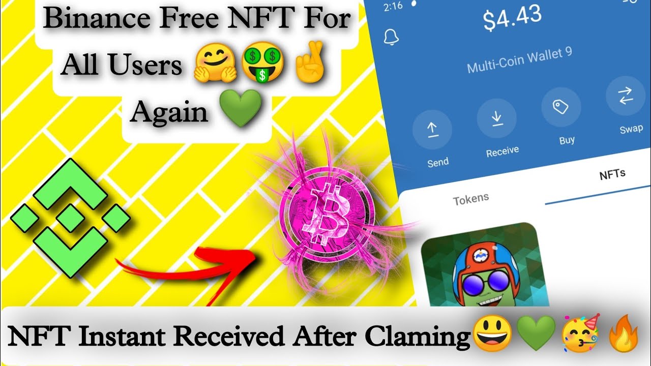 BINANCE FREE NFT FOR ALL | FREE NFT AIRDROP - BINANCE AIRDROP | 