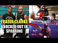 Frazer clarke knocked out in sparring