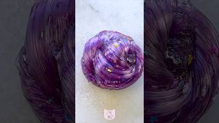 give this purple slime a name! 💜 slime bubble pops asmr