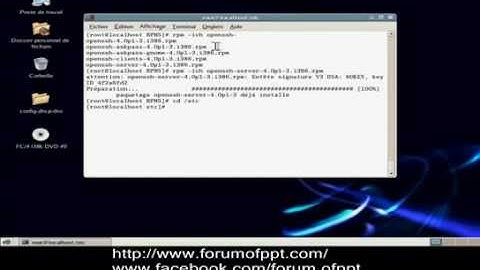 Installation et configuration serveur SSH sous Linux  Fedora    YouTube