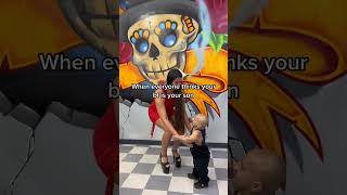 He’s not my baby, that’s bae.