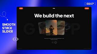 How to Build a 3D Slider Website UI | Interactive CSS Animation