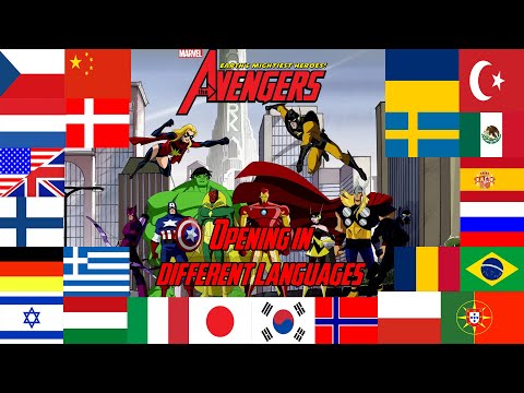 Avengers: Earth's Mightiest Heroes - Opening in 24 different languages