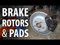 How to: Change REAR disc brakes, rotors & pads (Ford Mondeo Mk3)