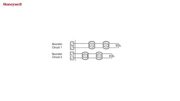 Overview of connections in the Morley Lite panel