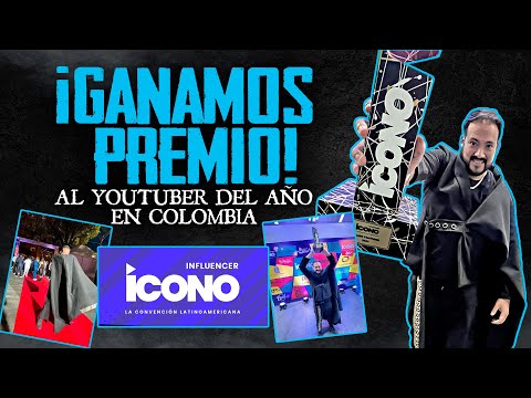 ¡Ganamos Premio a Youtuber del Año!