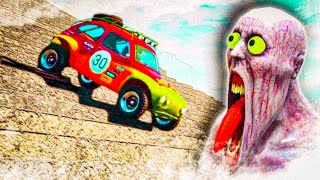 mini Monster TRUCK VS Shy Guy | Escape From The Shy Guy (SCP 096) BeamNG Drive | YoDuck screenshot 5