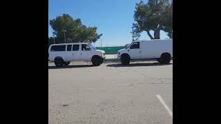 Action Van Suspension wheels and tire difference 265 75 16 vs. 285 70 17 #actionvan #liftedvans #van