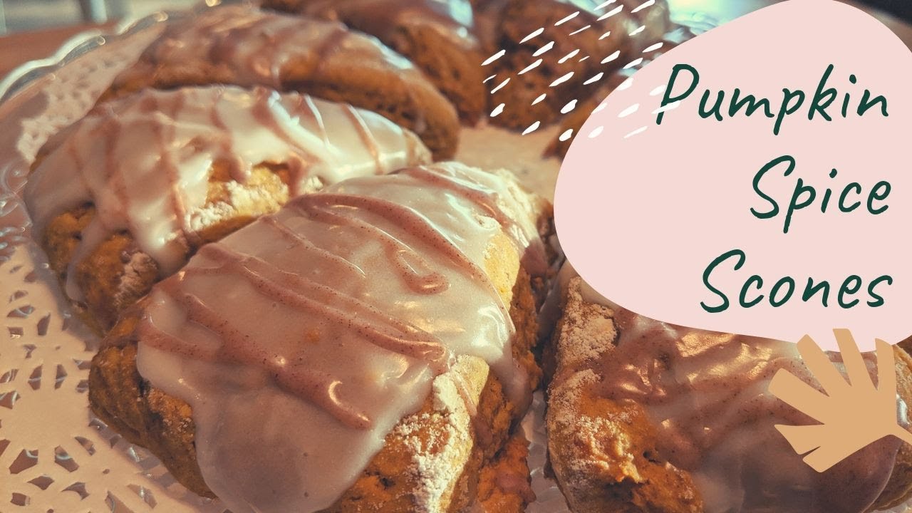 MY DELICIOUS PUMPKIN SCONE RECIPE/ FALL BAKING :)