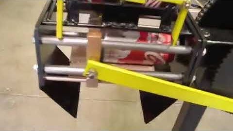 Mechanical Can Crusher  Dual action