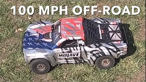 Arrma Mojave 8s Off-road Speed Run 100 mph ? GNSS speed run