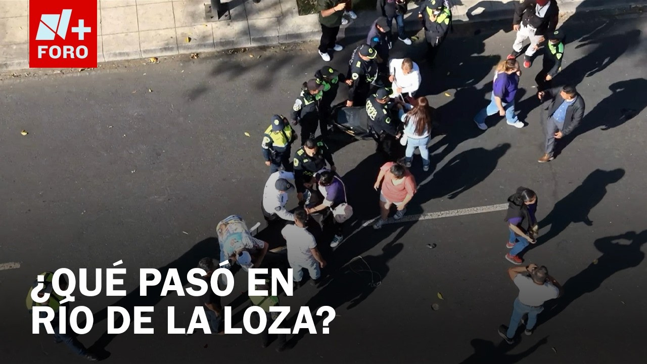 Caos en la Fiscalía CDMX: Protesta deriva en riña y destrozos en Río de la Loza. ¿Qué pasó?