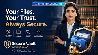 Every Legal File Holds a Client's Trust | Secure Vault by SmartVakheel.Ai
