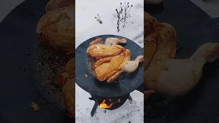 Уличная еда Сочи Лазаревское цыплёнок табака с румяных корочкой на садже