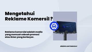 Pengertian Reklame Beserta Fungsi dan Cirinya