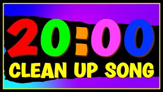 Saturday Morning Clean Up Timer | Beat the Clock | Saturday 20 Minute Clean Up Song