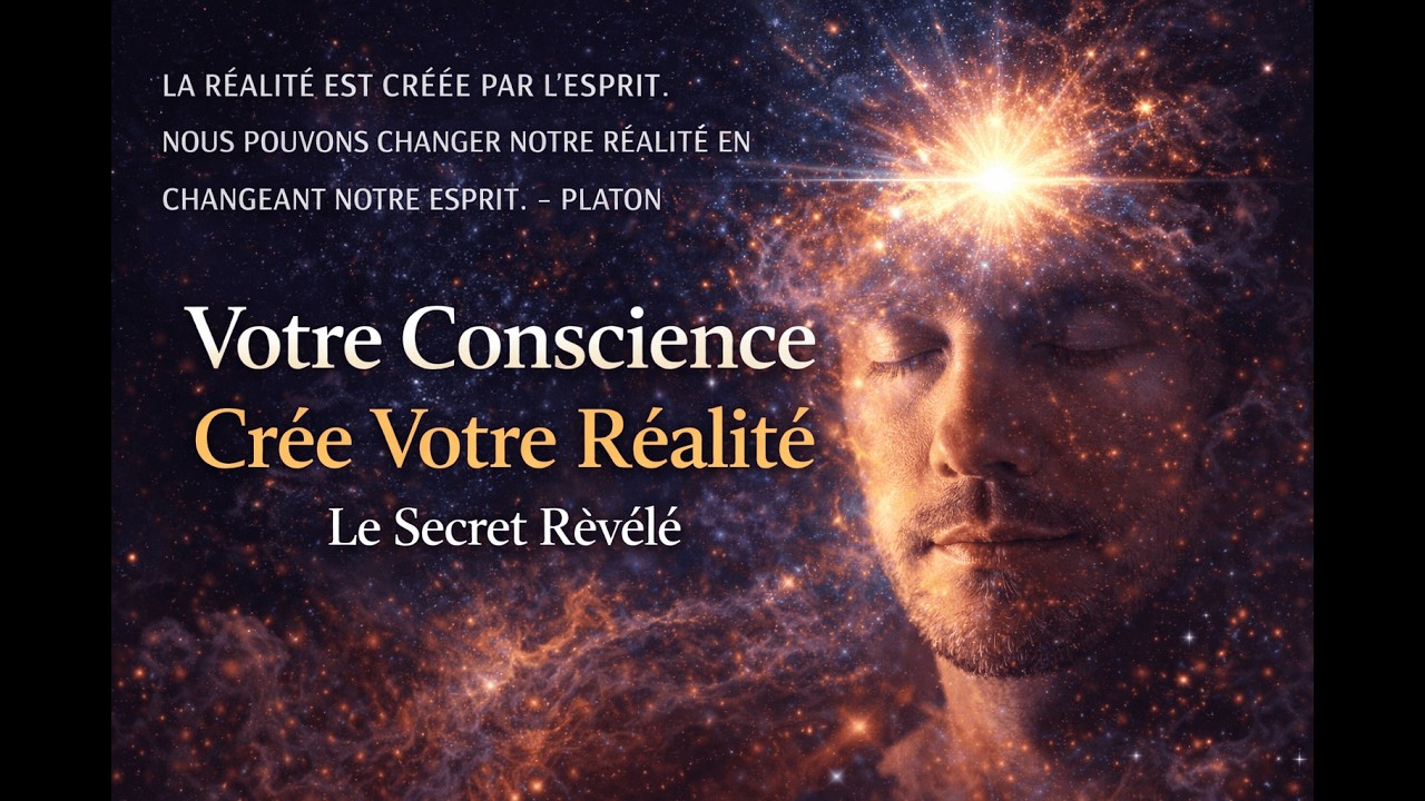 Votre Conscience Crée Votre Réalité… Voici Pourquoi 🌙#meditation #motivation #quotes #spirituality