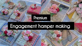 Let’s make premium engagement hamper | full tutorial | with price | chocolate box | mubiirshuart