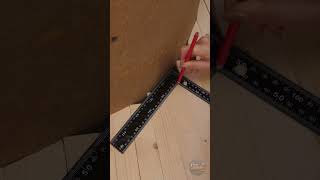 Cut It Like a Pro 🪓 Woodworking Trick For Beginners #DIY #garage #cut #tools