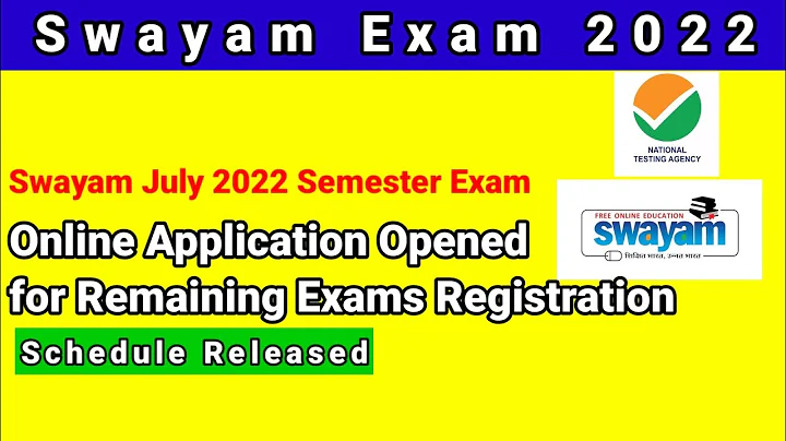 Swayam July 2022 Semester Exam Registration opened #anbarivu #swayam #nta #onlinecourses