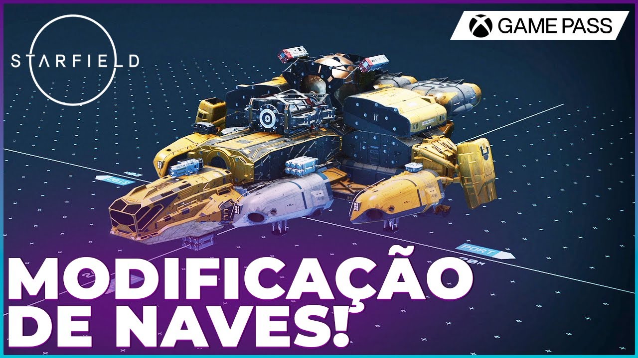 Starfield - Modificação e Criação de Naves - YouTube