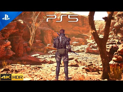 (PS5) METAL GEAR SOLID V - REALISTIC STEALTH GAMEPLAY | Ultra High Realistic Graphics [4K HDR]