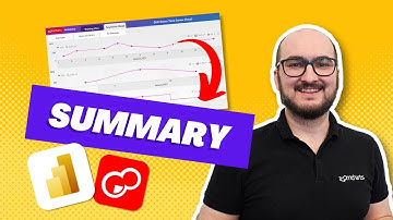 Full Course Summary For Power BI Time Series: Drill Down TimeSeries PRO | Part 14