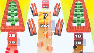 Satisfying Mobile Game / Jelly Runner 2048 vs push harder - 2048 jelly Gameplay New levels part #4 screenshot 4