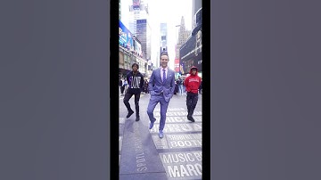 Weatherman Flashmob in Times Square! #NYC #TimesSquare #Dance #Shorts