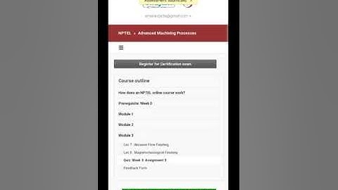advanced machining processes nptel assignment answers  | Week 3: Assignment 3