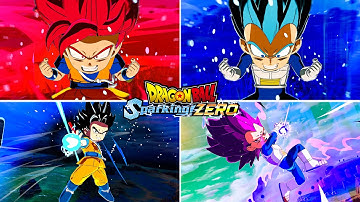 Daima Goku and Vegeta Super Transformations & Ultimate Attacks - DRAGON BALL: Sparking! ZERO Mods