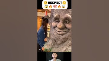 An amazing tree that looks like a human😱 Respect me🥶🥶💯🔥🔥#shorts