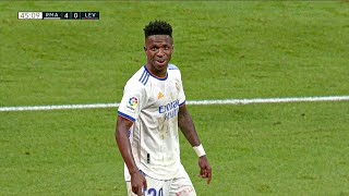 Vinícius Jr. (Hattrick) vs Levante (Home) 21/22 HD 1080i