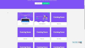 NextGen -“ Responsive Bootstrap 4 SaaS, Startup and WebApp Template